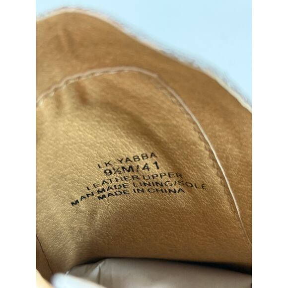 Lucky Brand Yabba Suede Leather Wedge Bootie Taupe Gray Size 9.5 NWOB - Picture 8 of 11